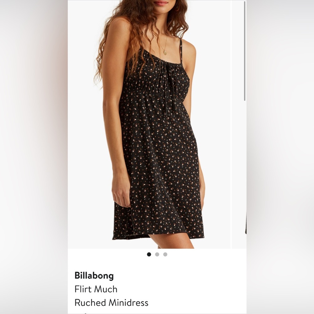 Billabong Flirt Much Ruched Dress